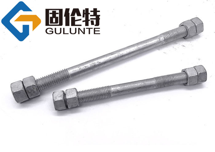 熱鍍鋅雙頭螺紋螺栓